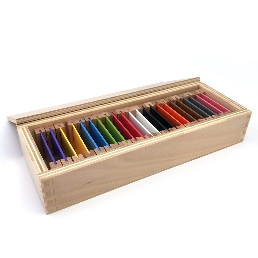 The Colour Box 2 Childrens House Montessori Materials helps improve