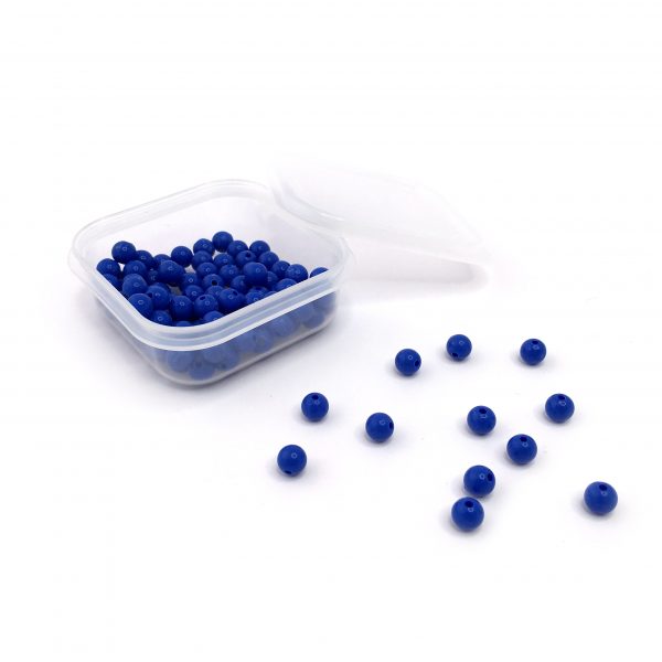 Set of 100 Blue Beads