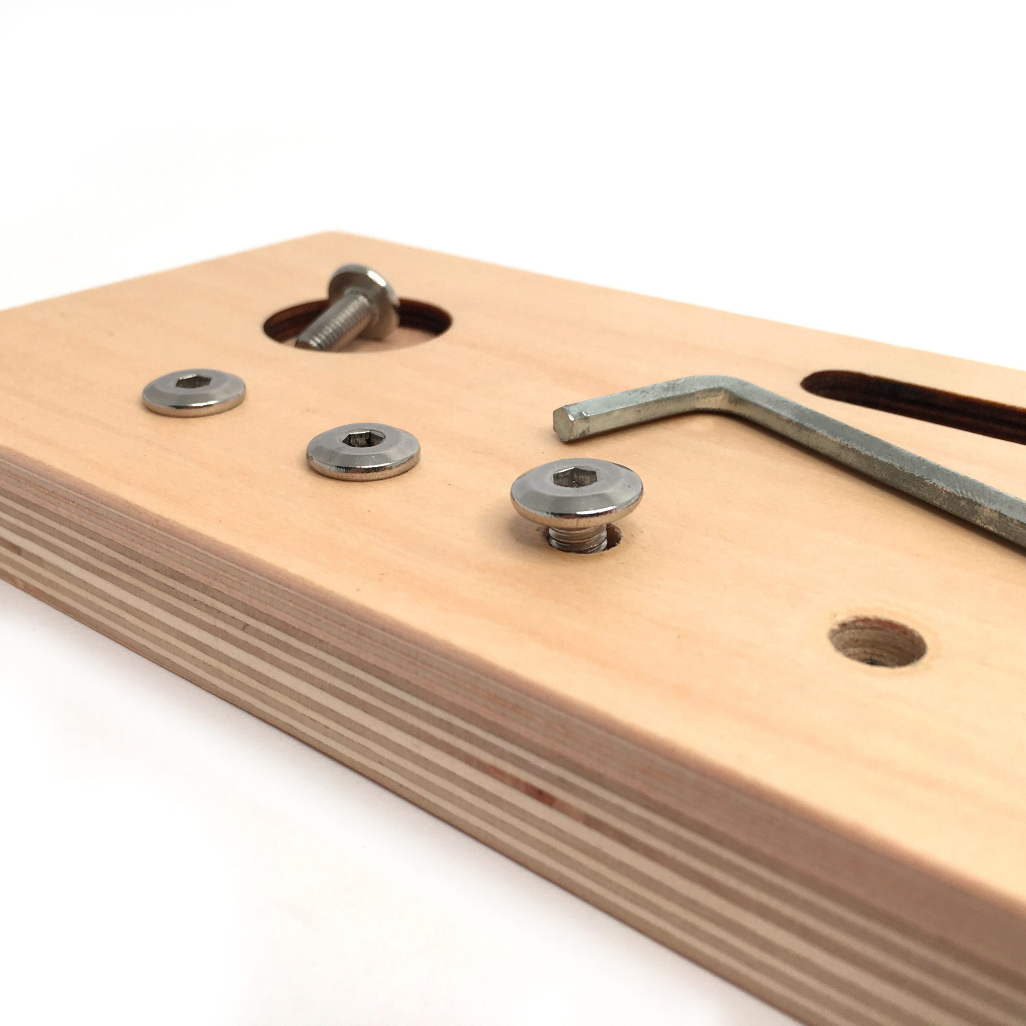 Allen Key and Bolt Set Childrens House Montessori Materials 1of 3