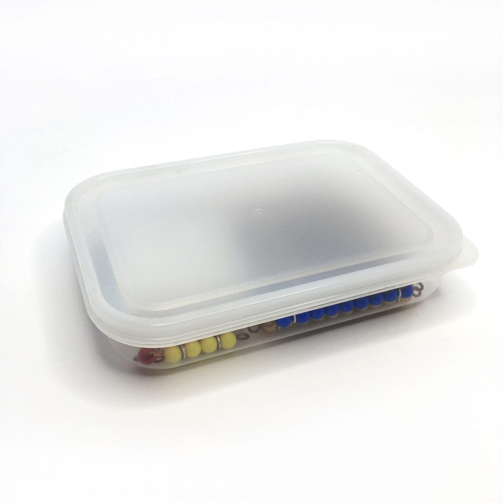 500ml Clear container with lid