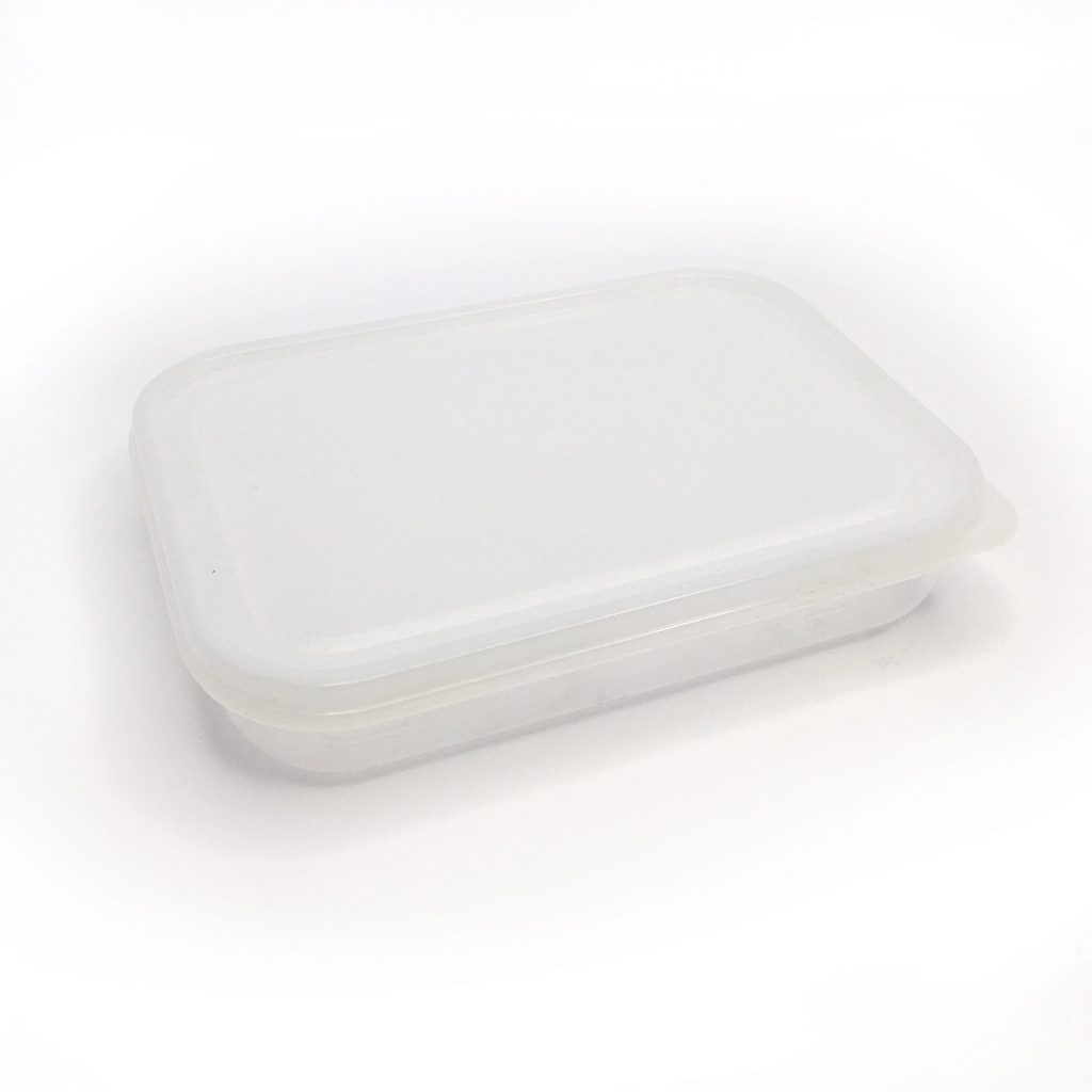 500ml Clear container with lid