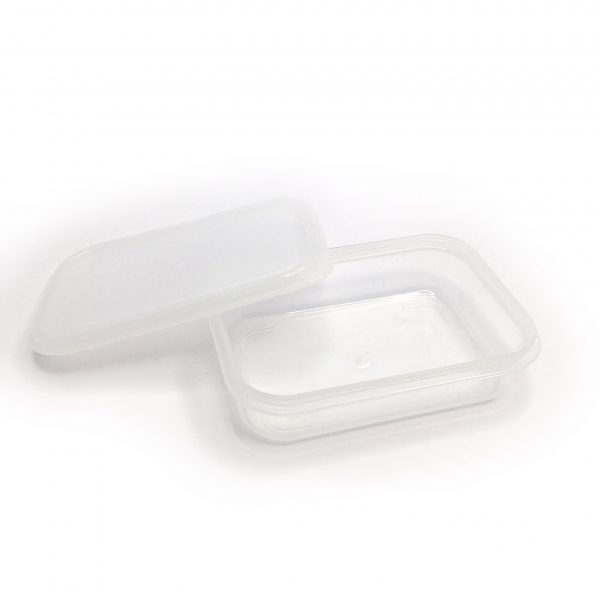120ml Clear container with lid
