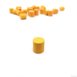 Smallest Yellow Knobless Cylinder