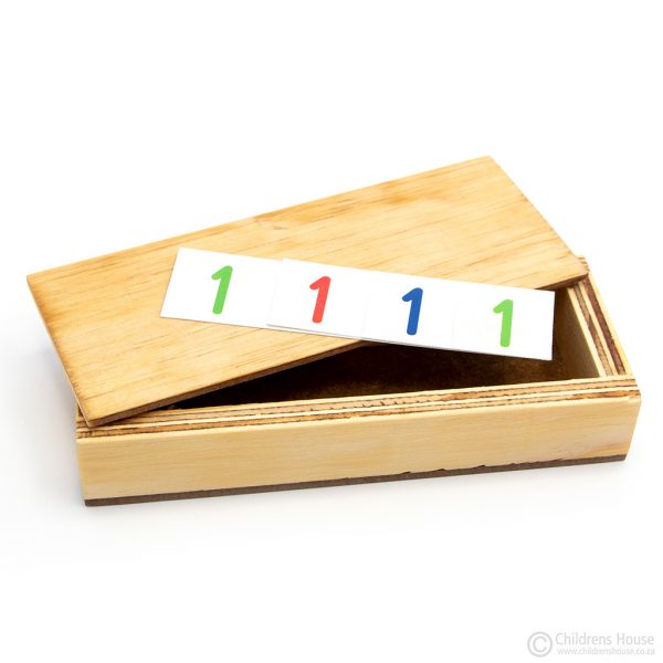 Box for the small number cards