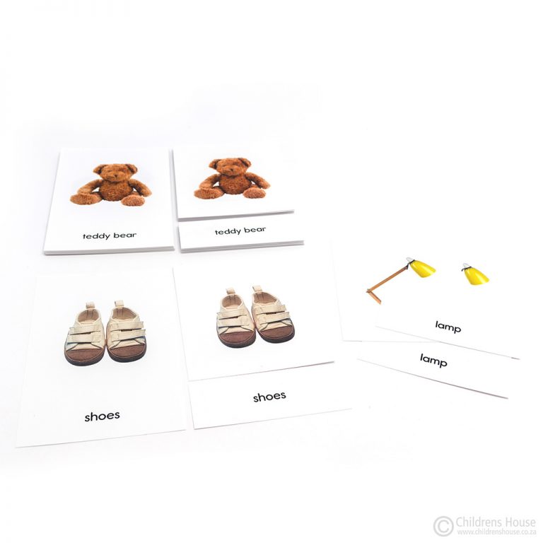 Bedroom - 3 Part Cards