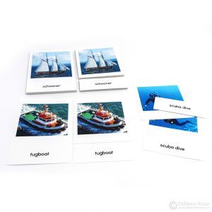 Water Transport - 3 Part Cards - Set 2