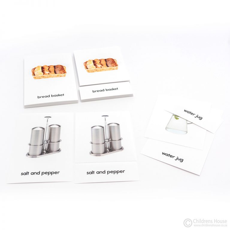 Meal Time: 3-Part Cards