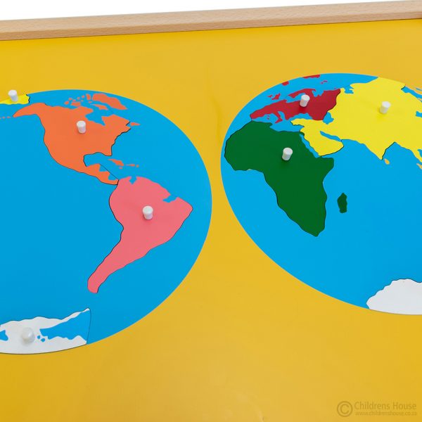 World Puzzle Map