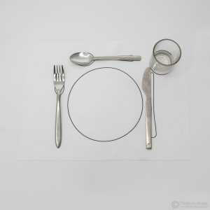 Table Place Setting Control Mat
