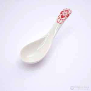 Ceramic Spoon with a Decorative Handle