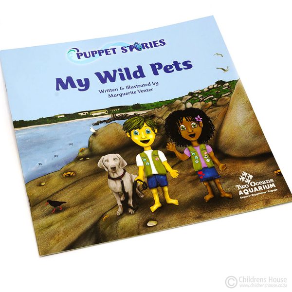 The featured image of the Two Oceans Aquarium book about having fish and other animals that are wild, as pets.