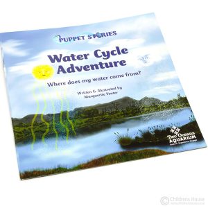 The featured image of the Two Oceans Aquarium book about the Water Cycle Adventure