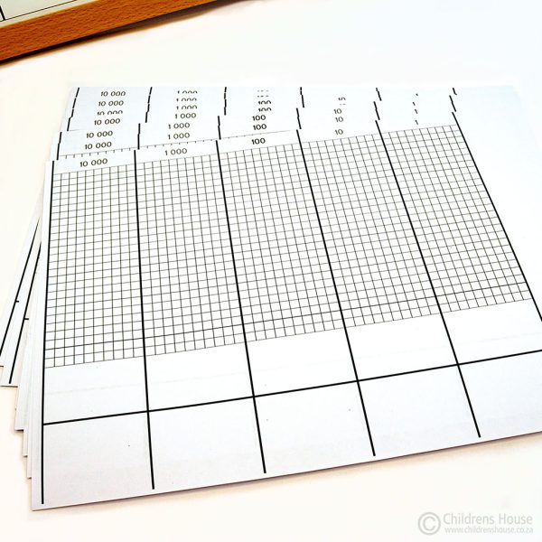 The featured image for Dot Exercise worksheets, sold by Childrens House, forms part of the Montessori mathematics curriculum.