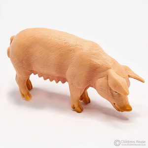The featured image is of a pink sow. The sow is part of the sounder family. This language object, forms part of an activity known as The Farm in the Montessori Language Curriculum. It can be purchased individually, or as part of the complete Farm activity.
