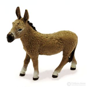 The featured image is of a Mule, also known as a male donkey. The donkey is part of the herd or family of donkeys. This language object, forms part of an activity known as The Farm in the Montessori Language Curriculum. It can be purchased individually, or as part of the complete Farm activity.