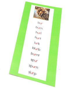 Green Word Lists