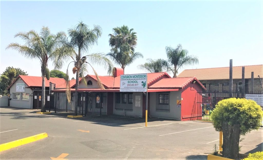 The entrance to the Centurion Montessori School