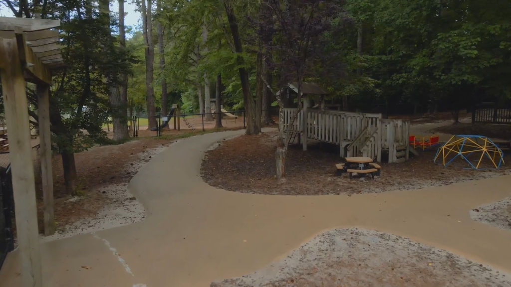 Montessori of Raleigh, situated in the beautiful 10-acre grounds of North Raleigh.